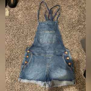 Wild Blue Denim Overalls